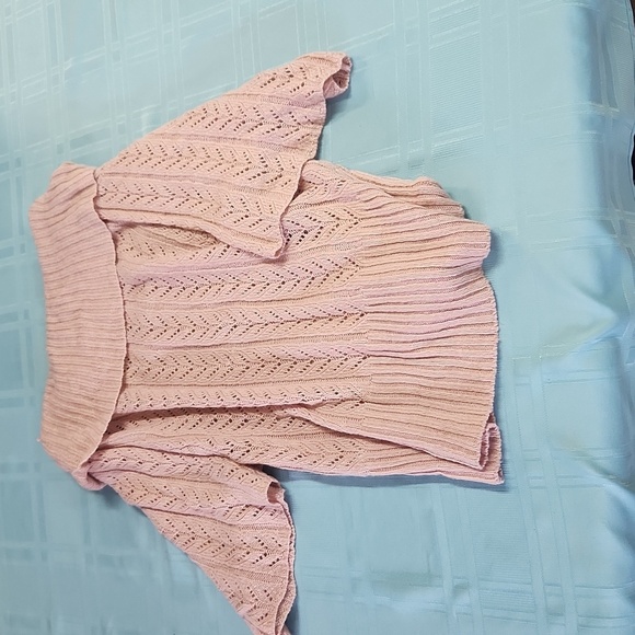 Light pink size large forever 21 knit blouse - Picture 5 of 5